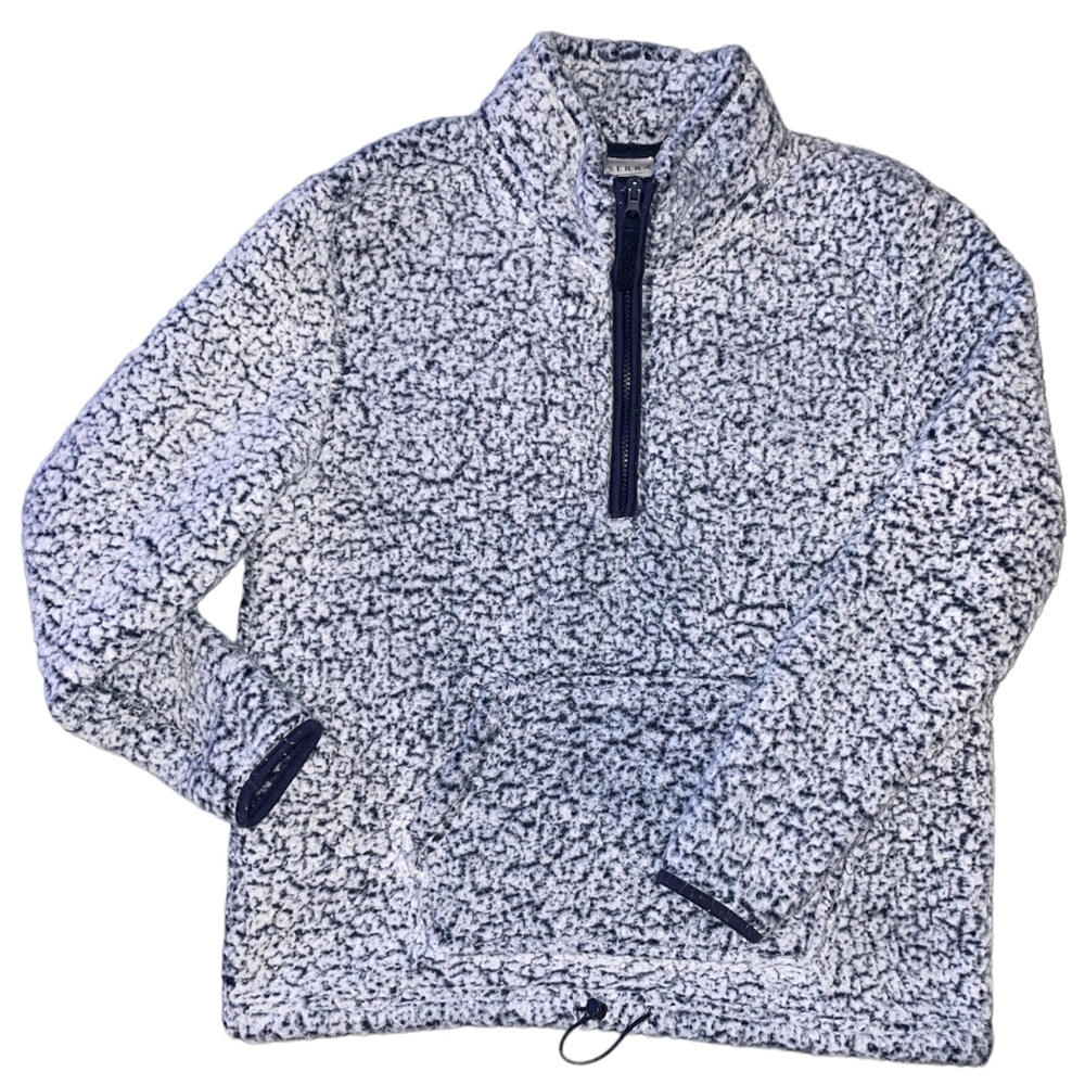 Ladies Sherpa Quarter Zip Pullover